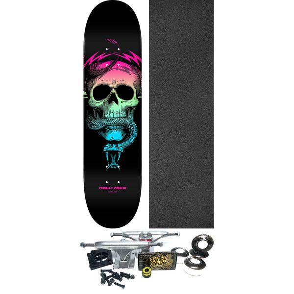 Powell Peralta Mike McGill Fade Blue Skateboard Deck - 8.5" x 32.08" - Complete Skateboard Bundle